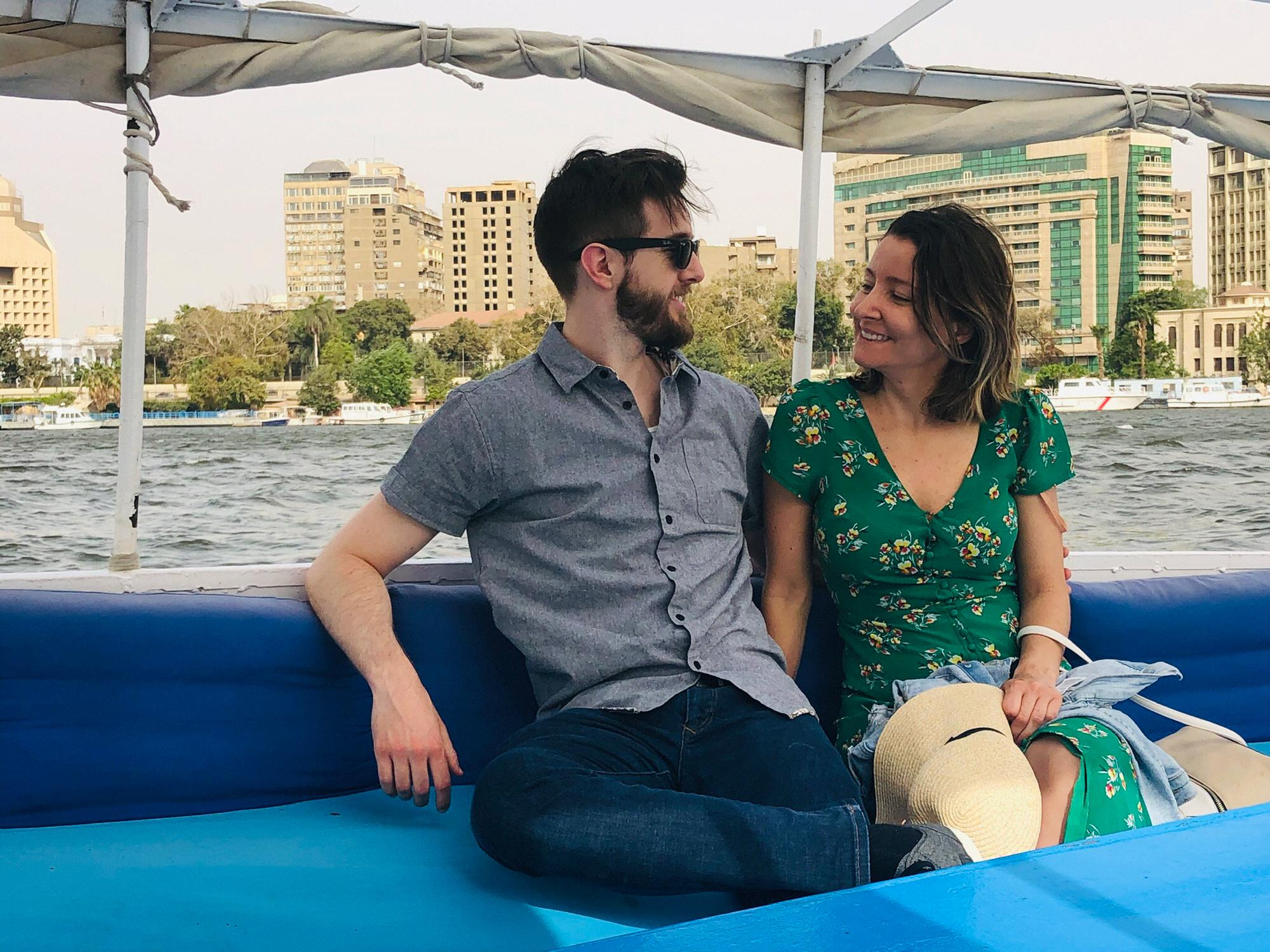 There is nobody I'd rather sail the Nile River with!