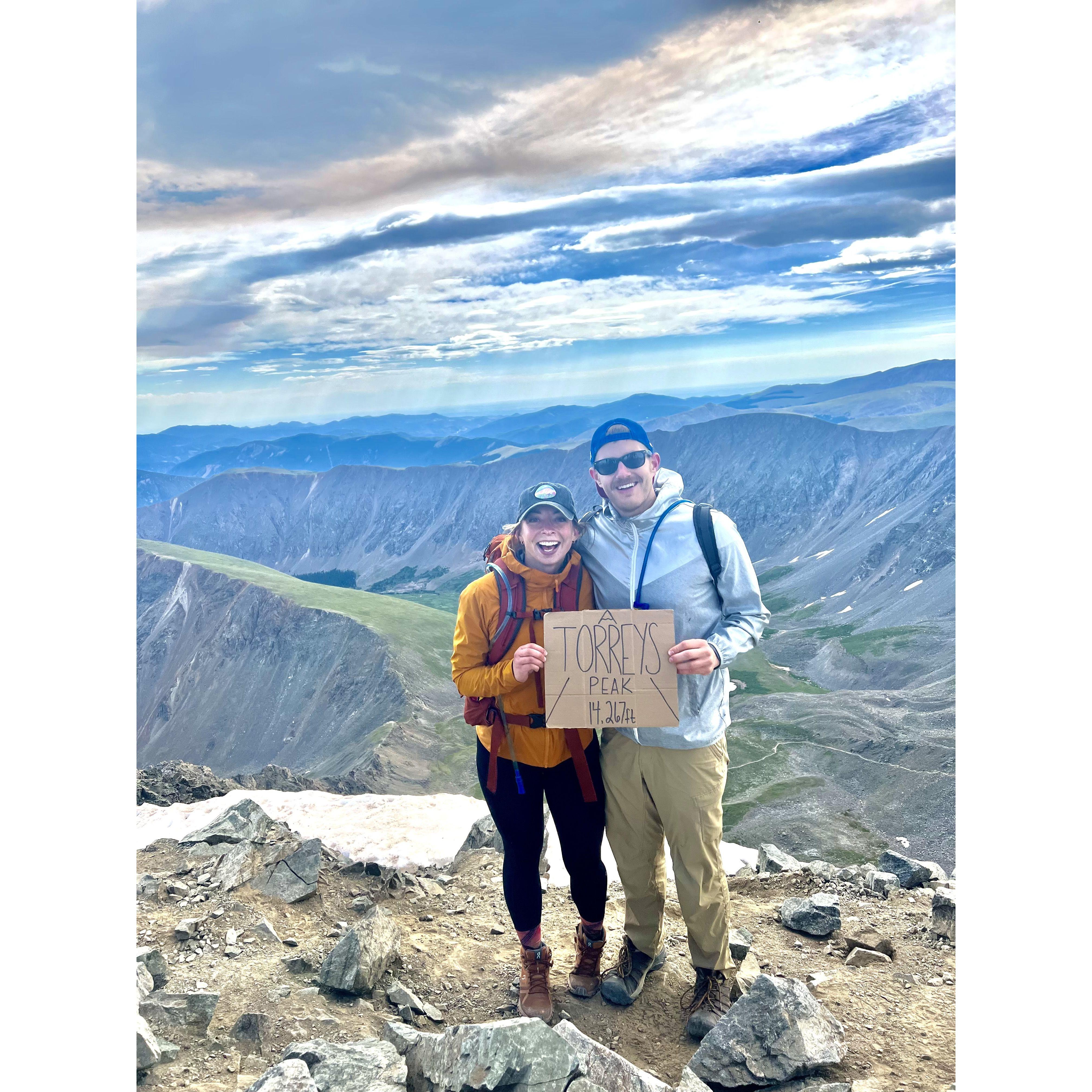 Double 14er! Colorado.