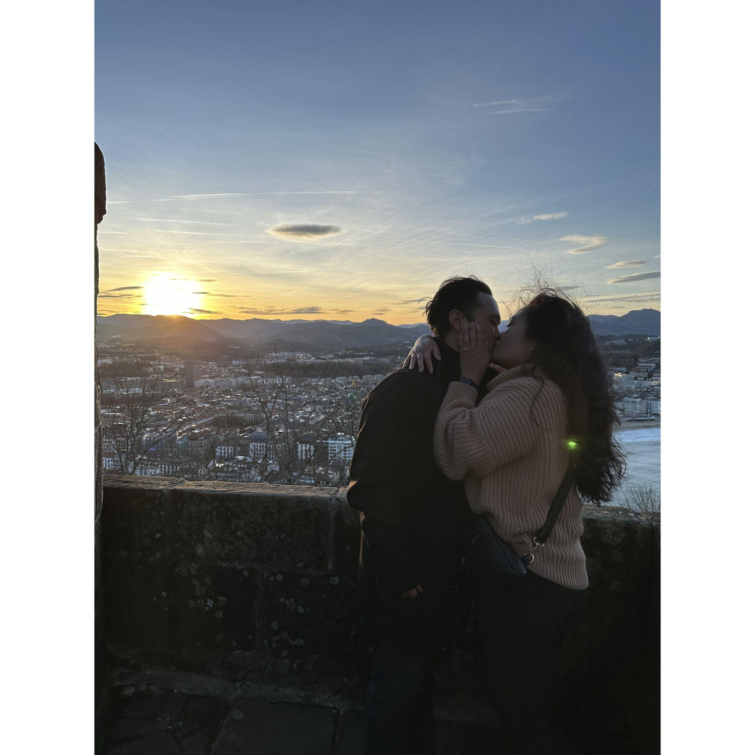 January 13, 2025 

Nes patiently waited for the sun to rise in San Sebastián, Spain before dropping on one knee. 

Photos by Mikey