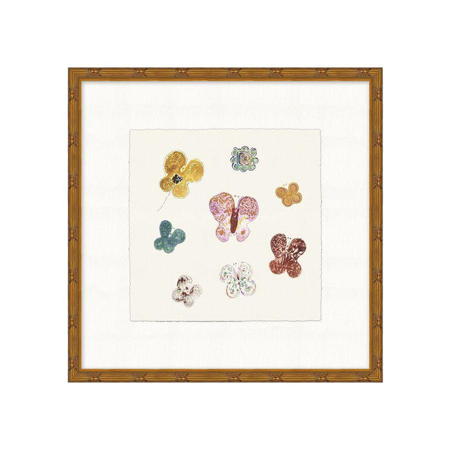 Butterfly Flurry 1 18x18