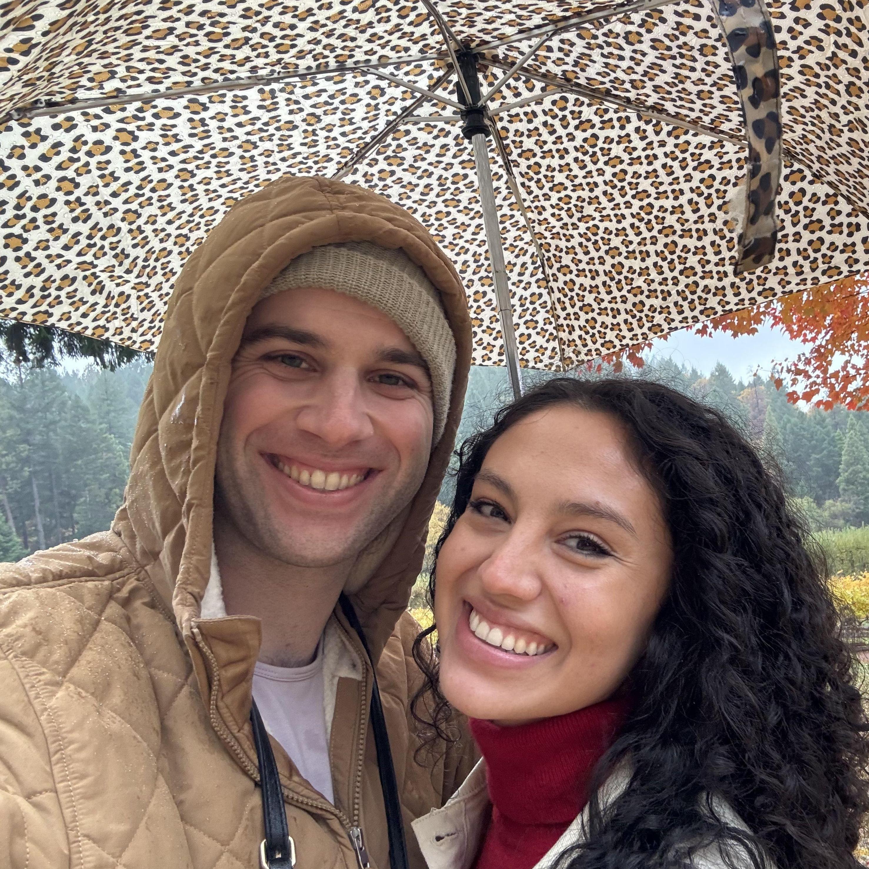 Rainy Day at Apple Hill