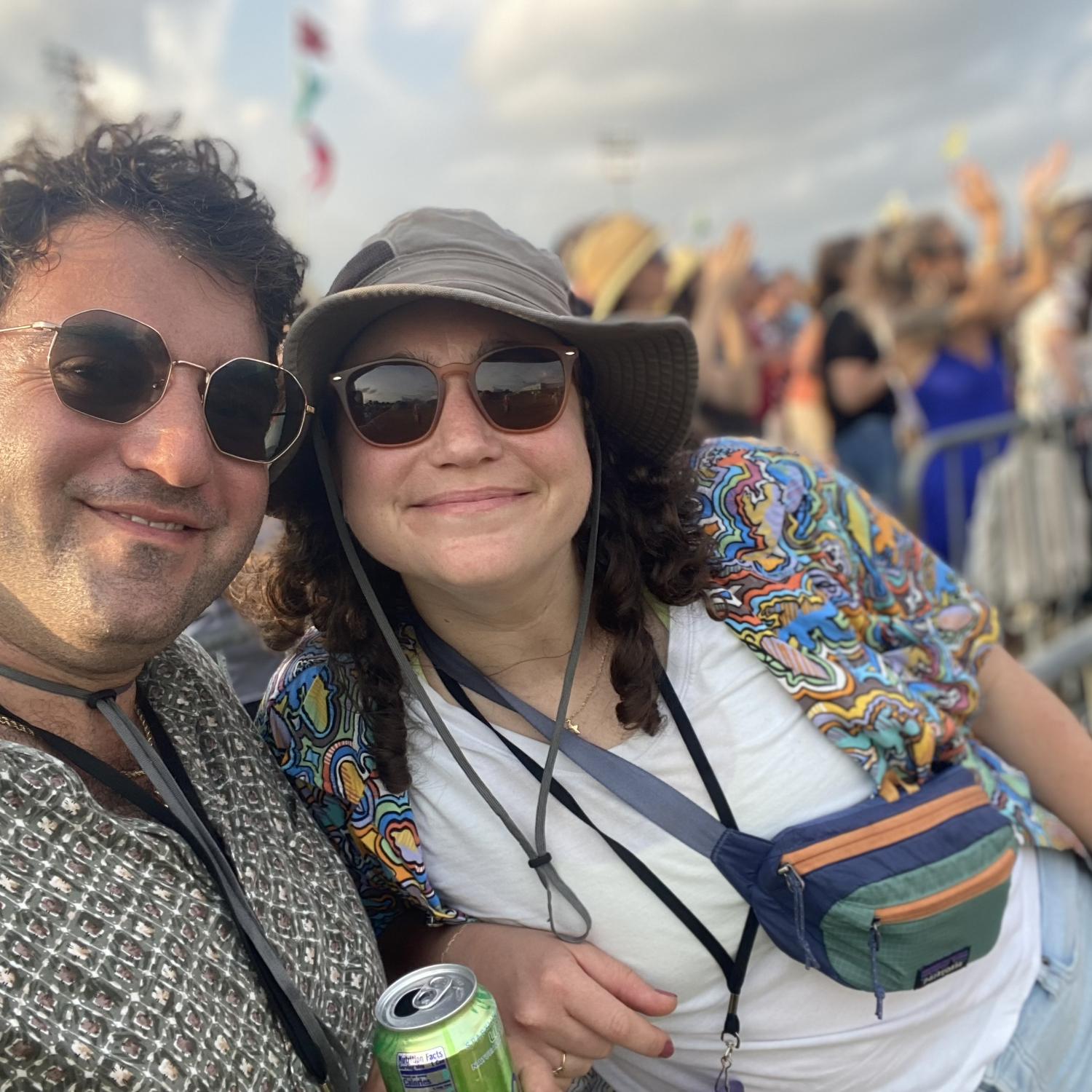 Day before we got engaged at Jazz Fest 🩷