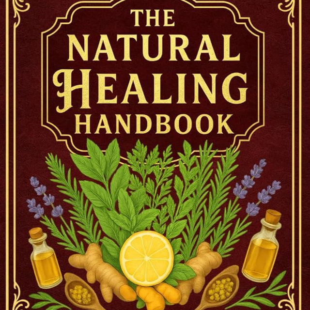 The Natural Healing Handbook: Powerful Natural Remedies to Relieve Pain, Improve Sleep, Boost Immunity & Restore Balance - Using Healing Herbs & Everyday Ingredients (Full Color Edition)
