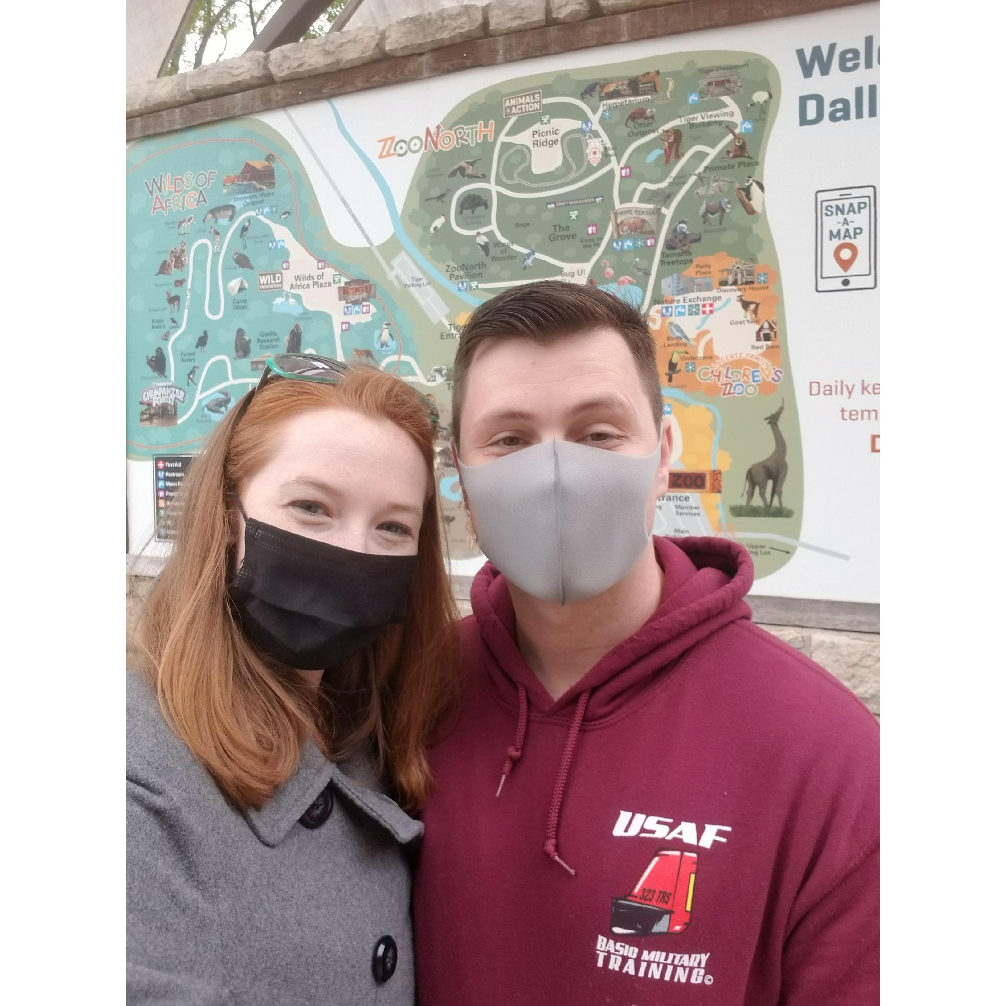 First actual trip! We went to two big museums and the Dallas Zoo!