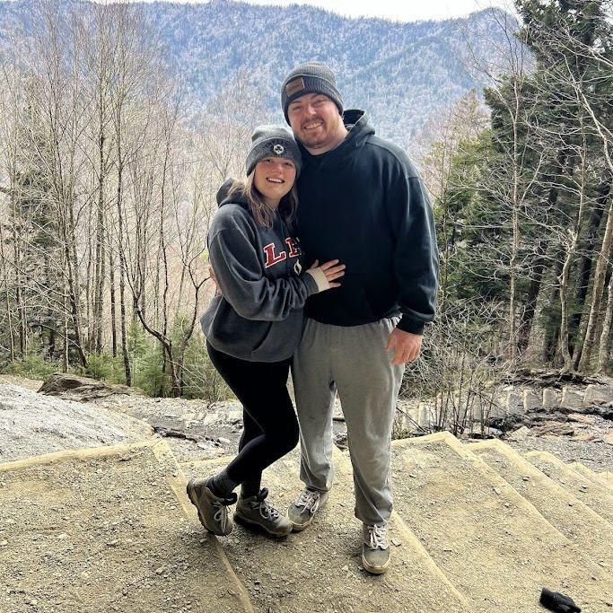 1 year anniversary hike in the Smokies!