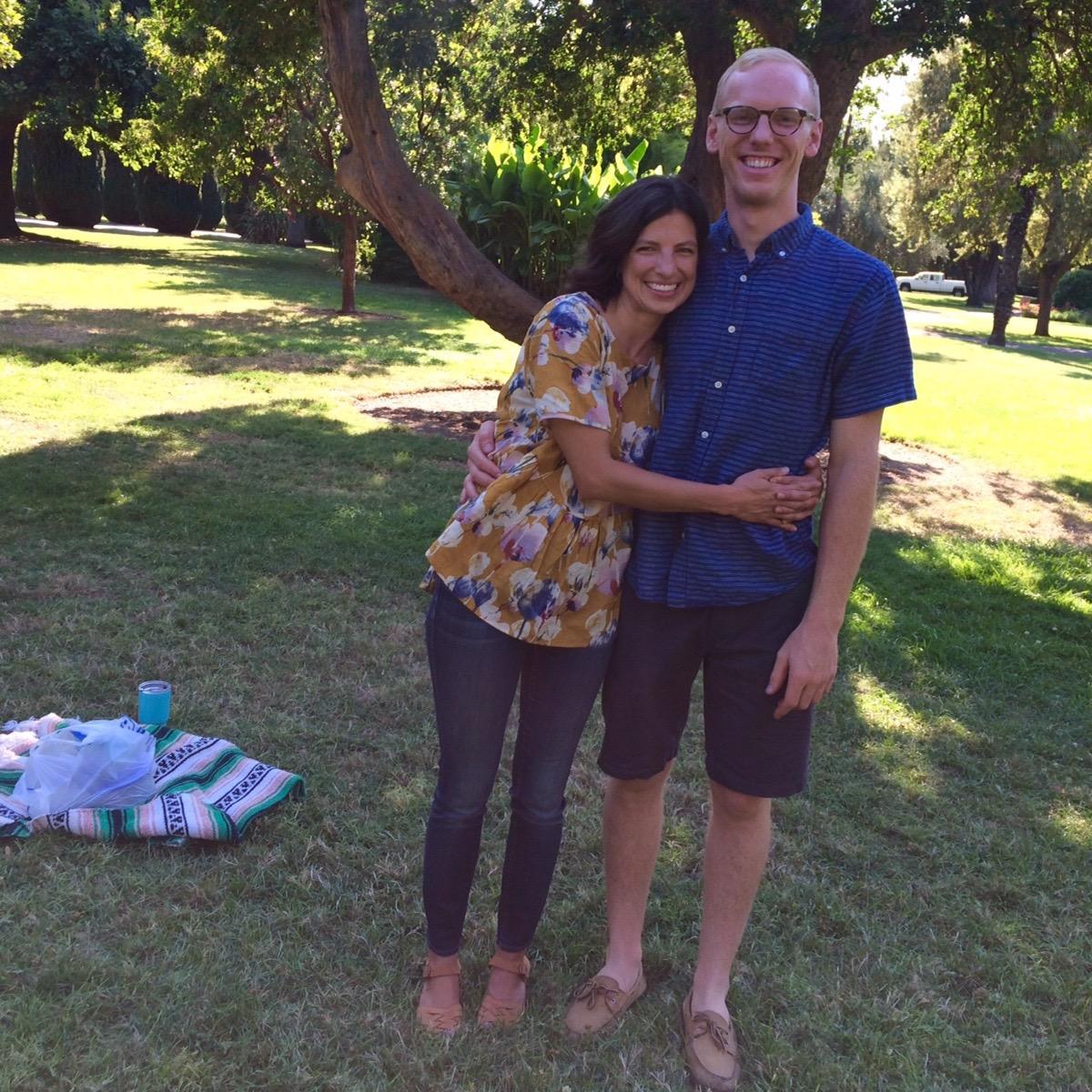 Note the picnic blanket. Seems like every weekend had a picnic.