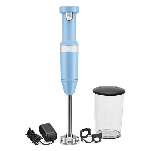 KitchenAid Variable-Speed Cordless Hand Blender - Blue Velvet