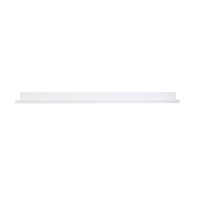 72" x 4.5" Picture Ledge Shelf White - InPlace