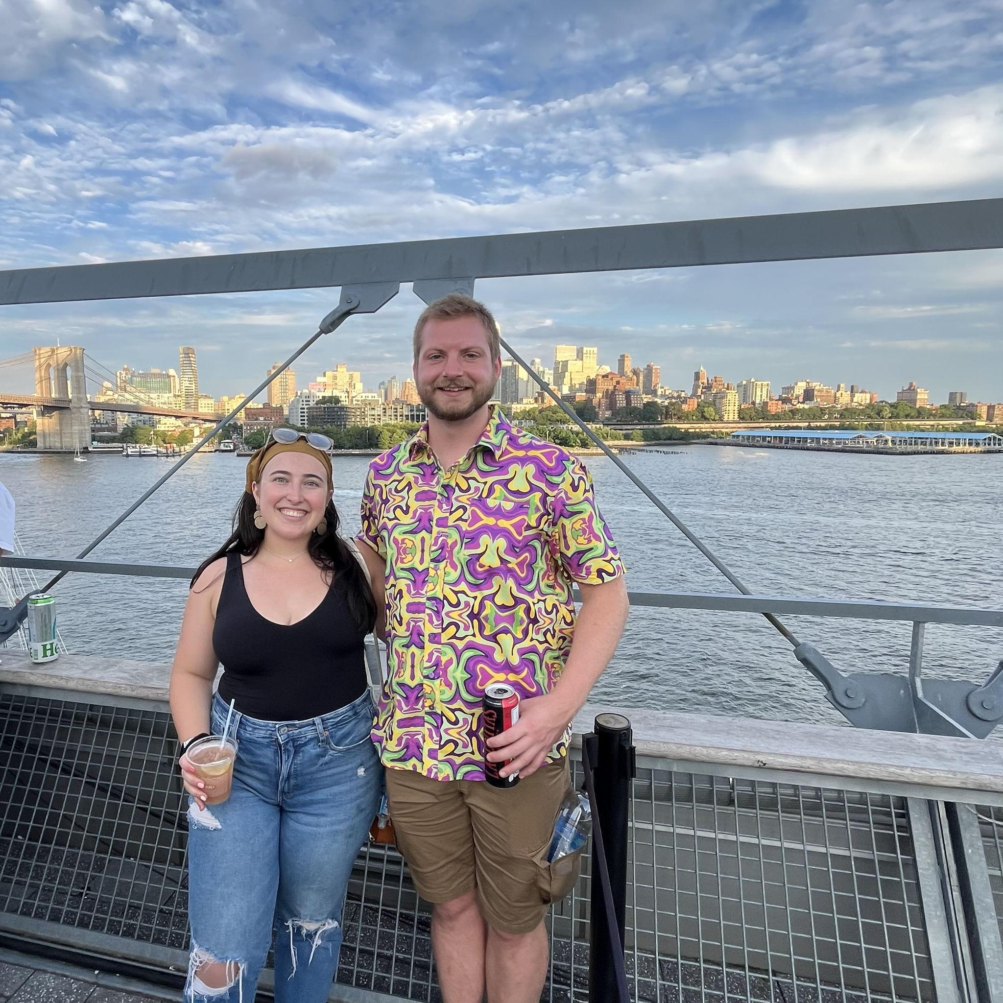 Gabe & Alyssa at a concert in New York City.
July 2023