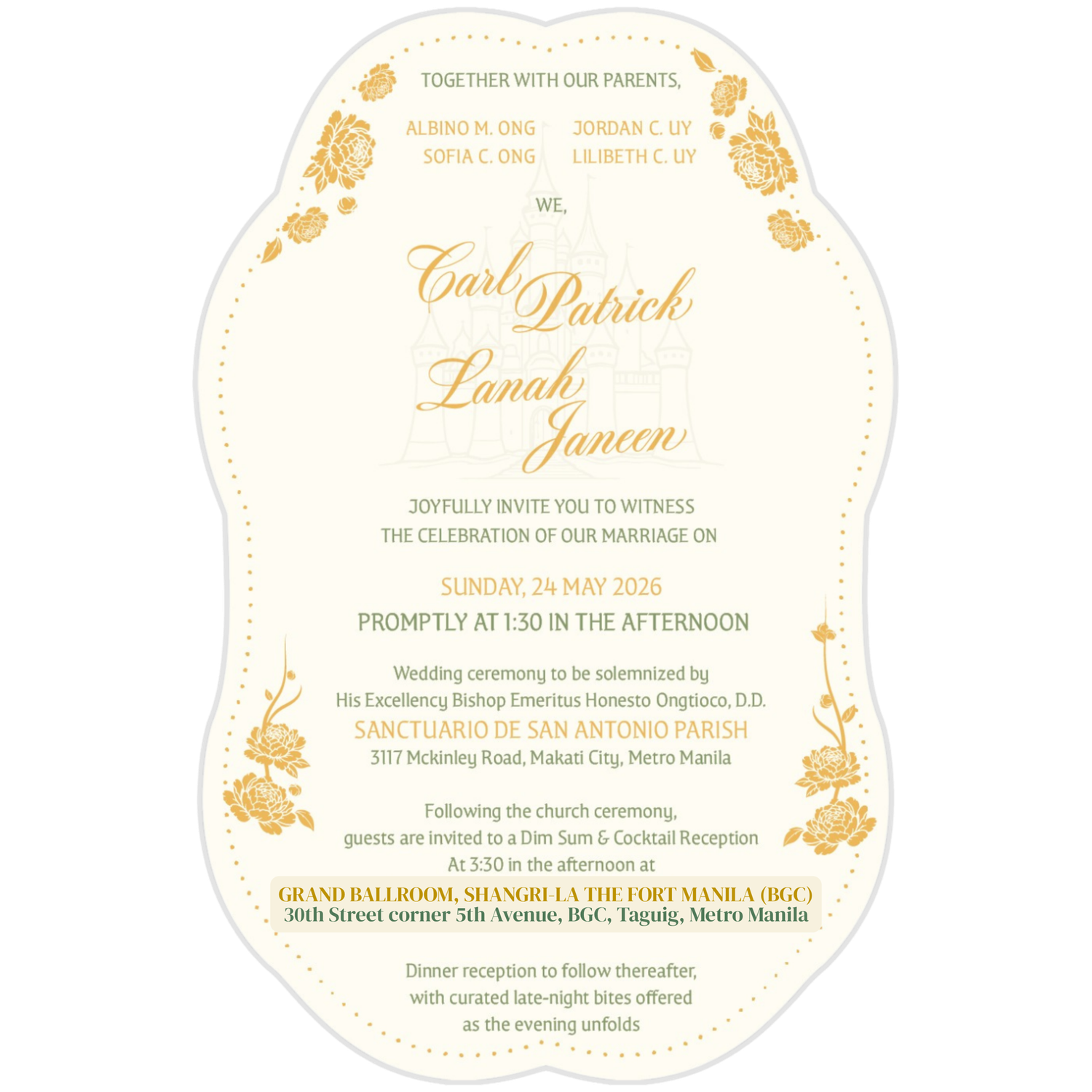ENGLISH INVITATION