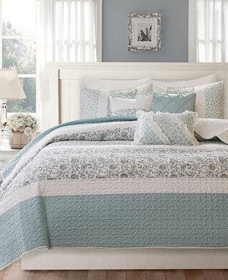 Dawn 6-Pc. Quilted Full/Queen Coverlet Set