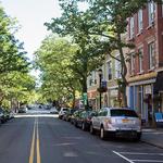 Downtown Nyack - mins from our house!