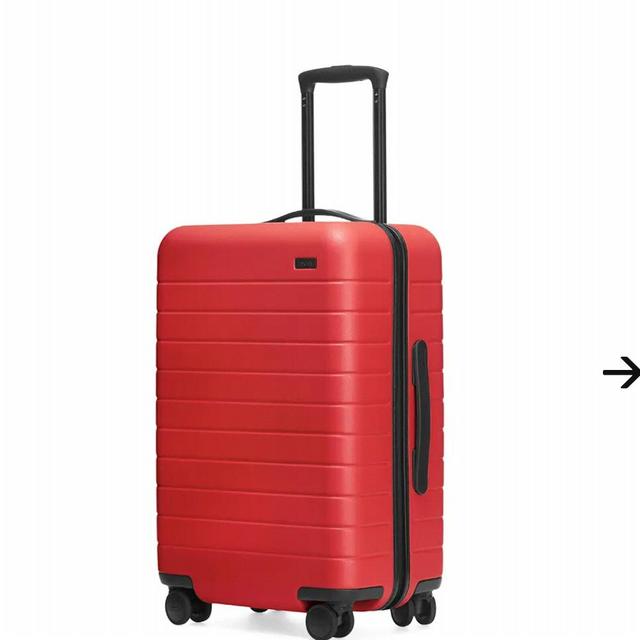 The Bigger Carry-On with battery - Cherry