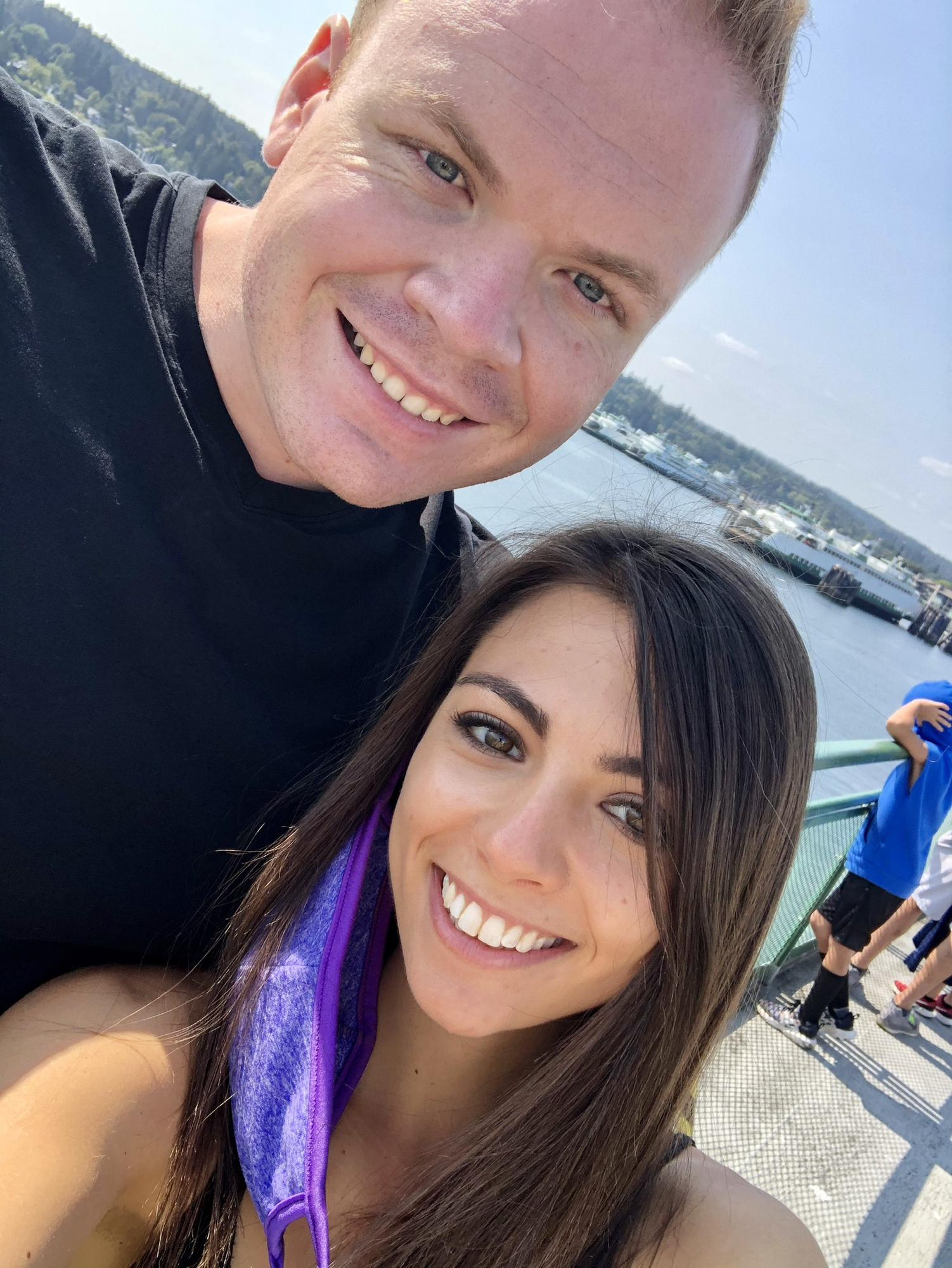 Our first vacation together