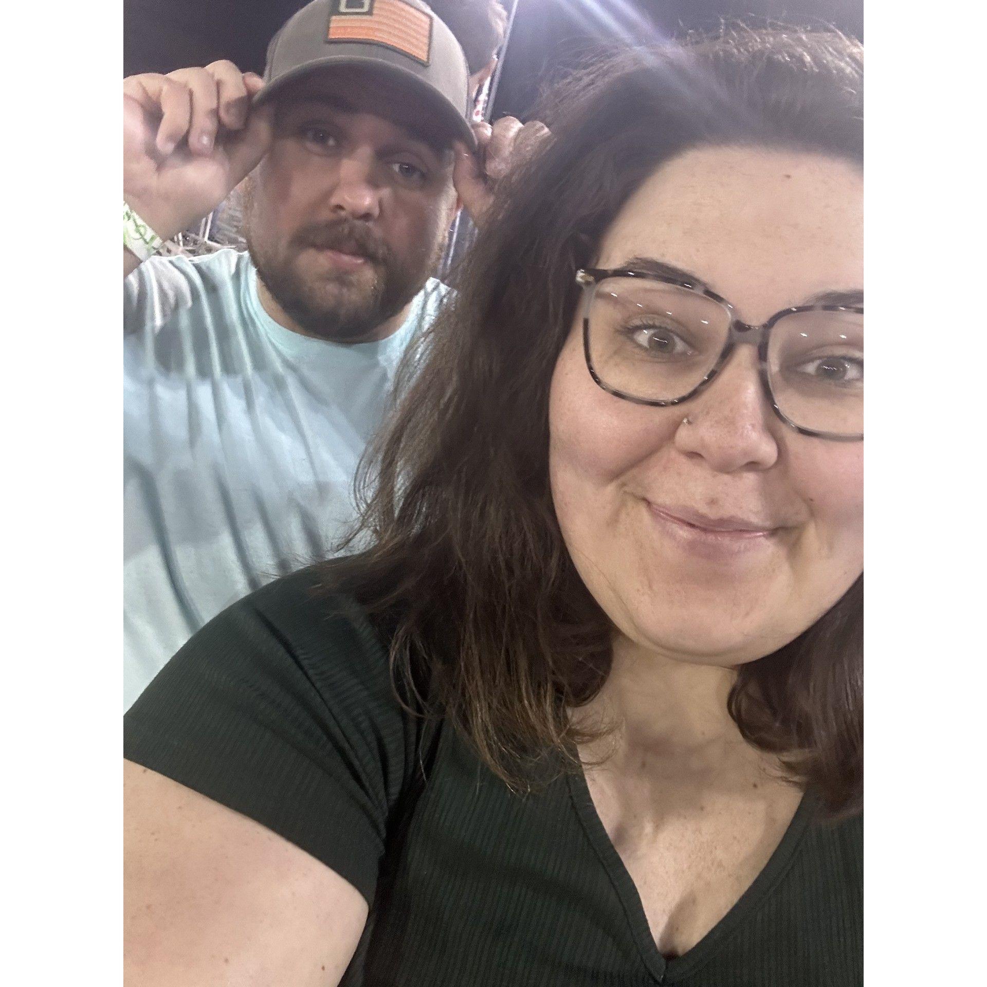 It was in fact his first rodeo.