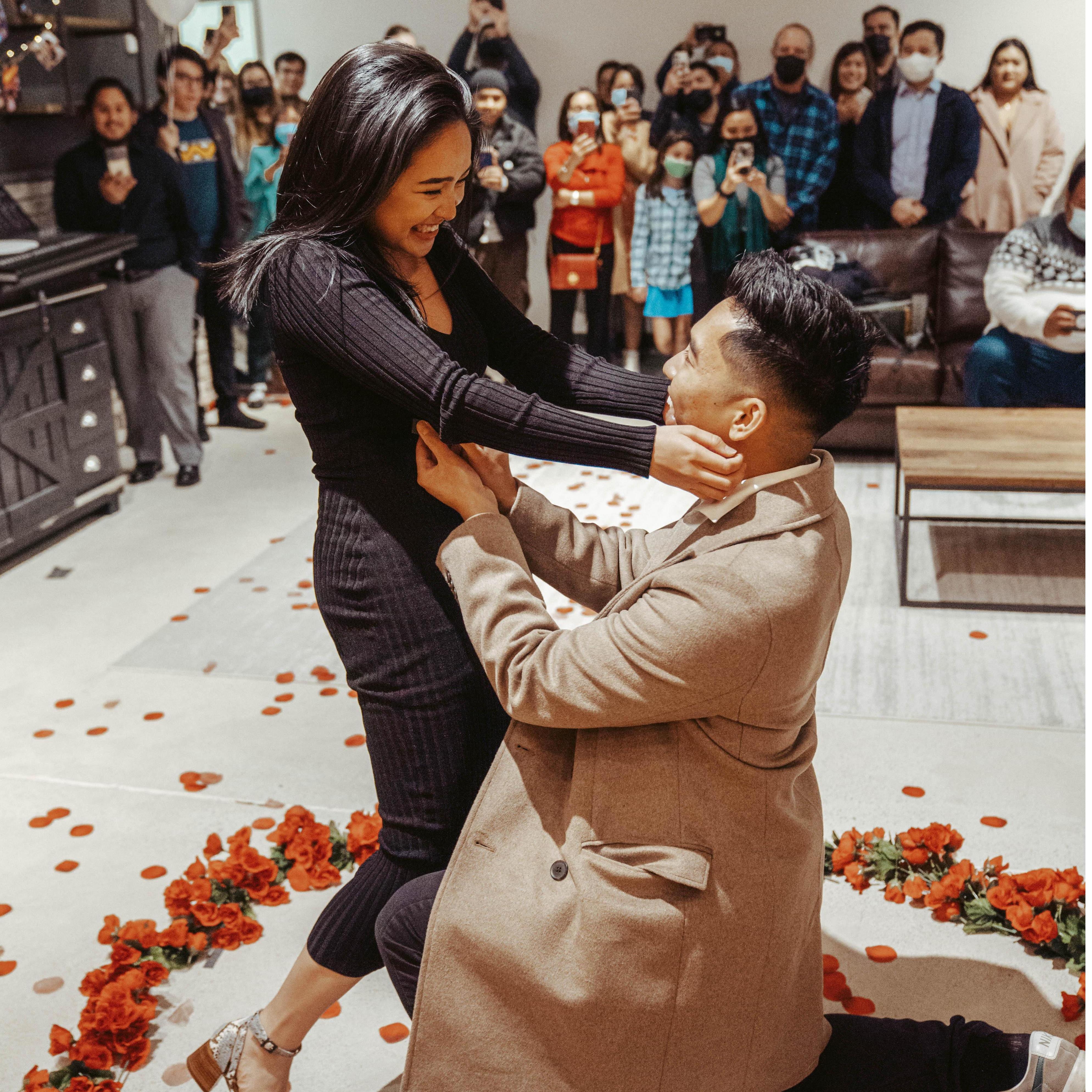 December 4, 2021 - We are so grateful for all of our family and friends who came out for this special moment.