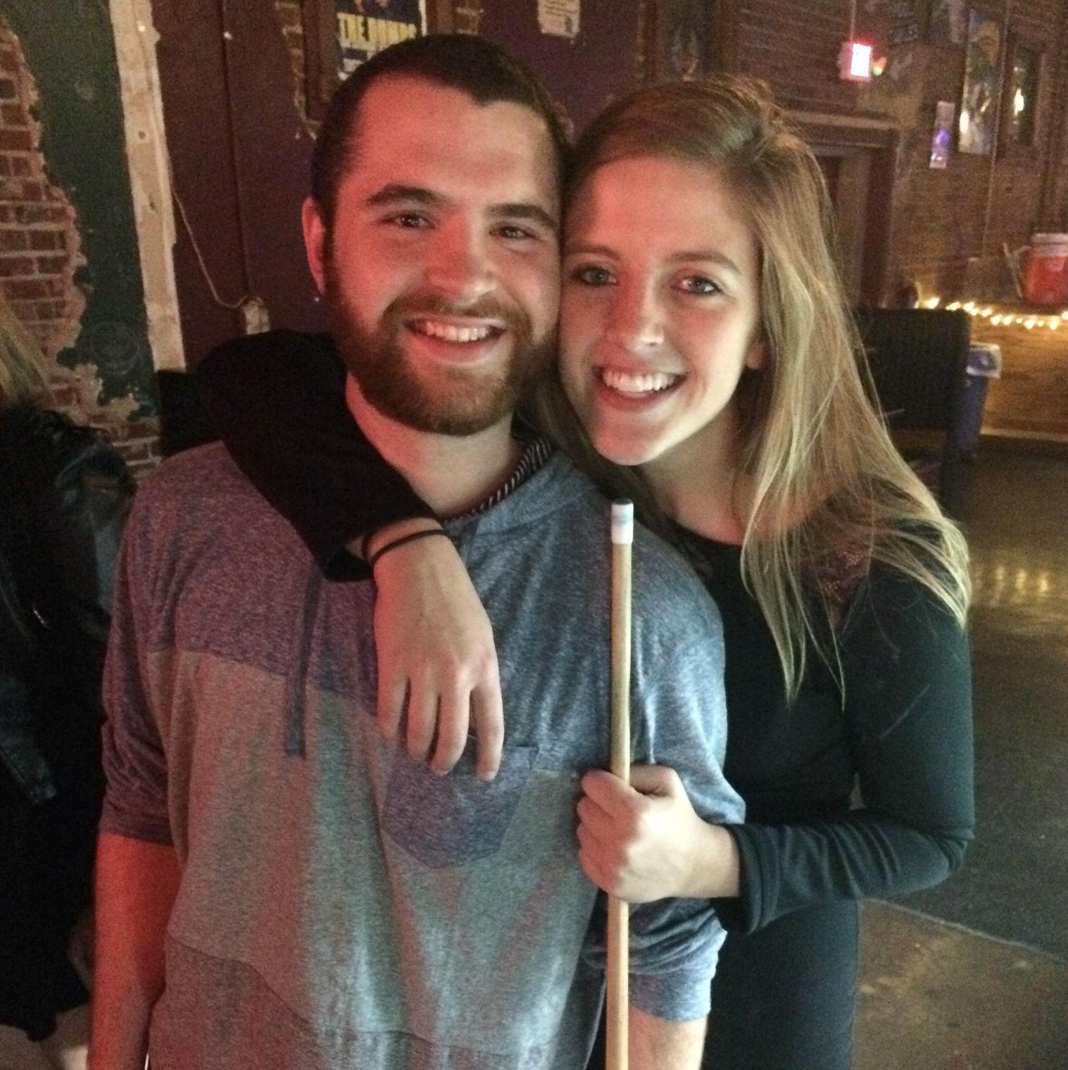 They met in Athens, GA, where they worked together at Grindhouse Killer Burgers. Had either of them graduated on time, their relationship may have been nothing more than a missed connection!