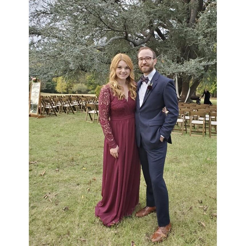 Adam and Casey's wedding 2019