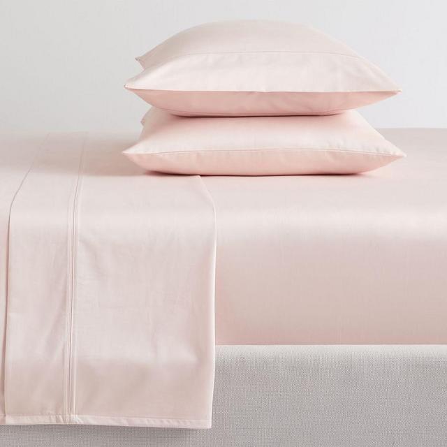 700-Thread-Count Sateen Sheet Set, King, Blush