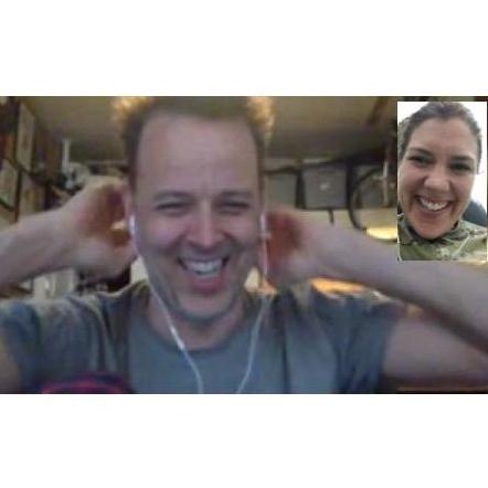 Living and Loving on opposite sides of the world from one another. We got really good at adding and subtracting 8 hours fast!