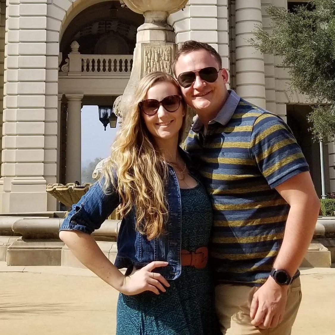 Our first ever photo together on our 5th date!