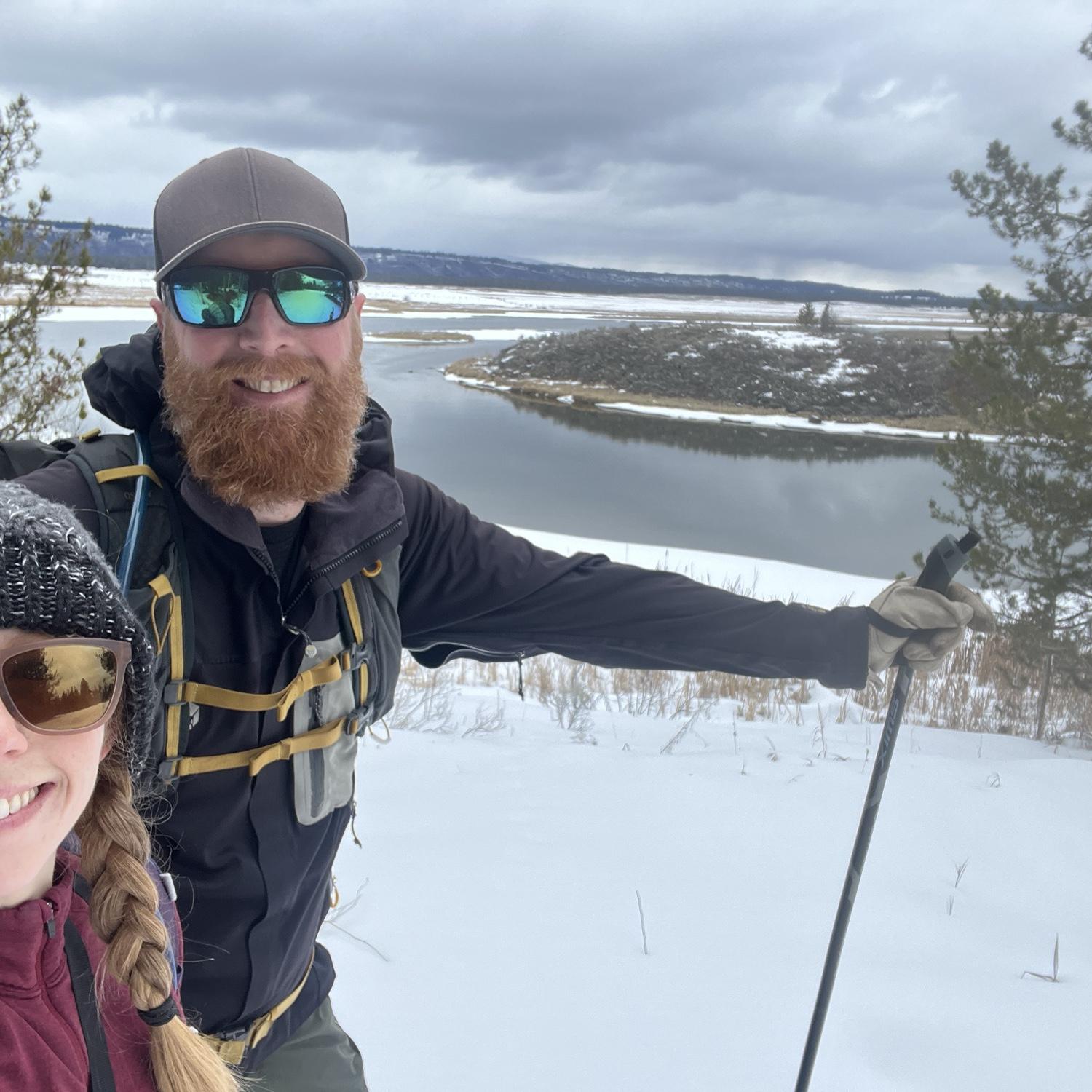 Valentine’s Day xc skiing at Harriman State Park