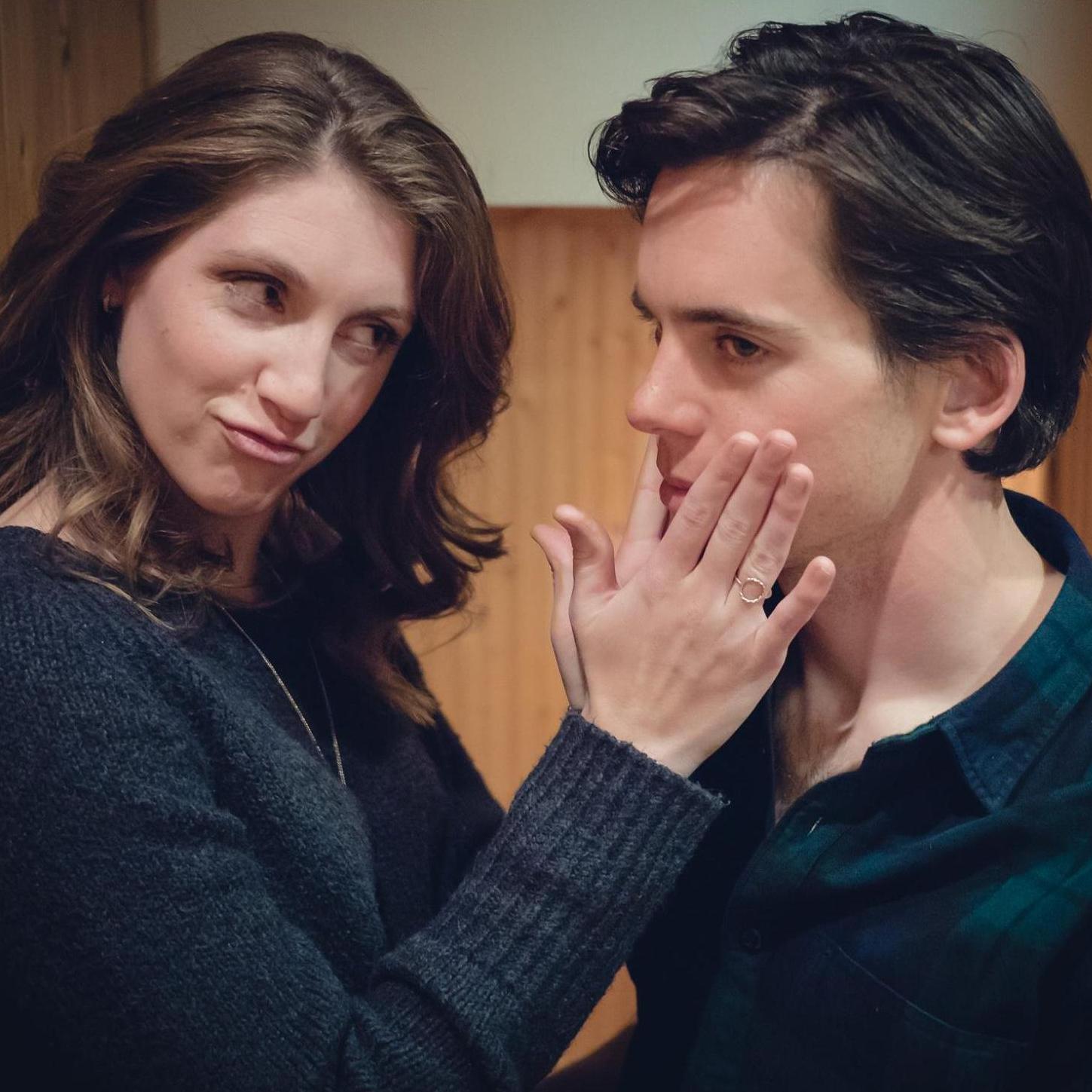 There was a photoshoot in a wooden stairwell from the 70s. Things got weird.