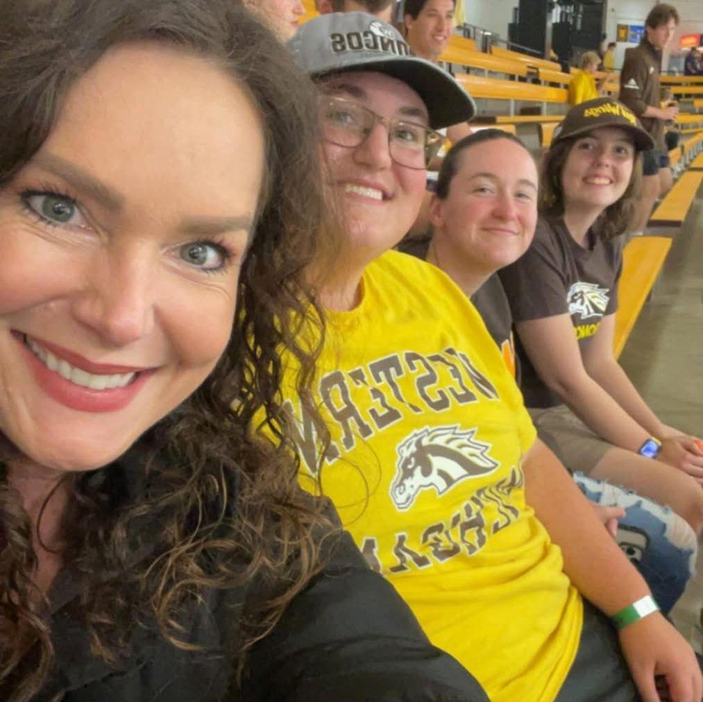We rope as many people into watching hockey with us as we can. Lawson Arena, October 2025.