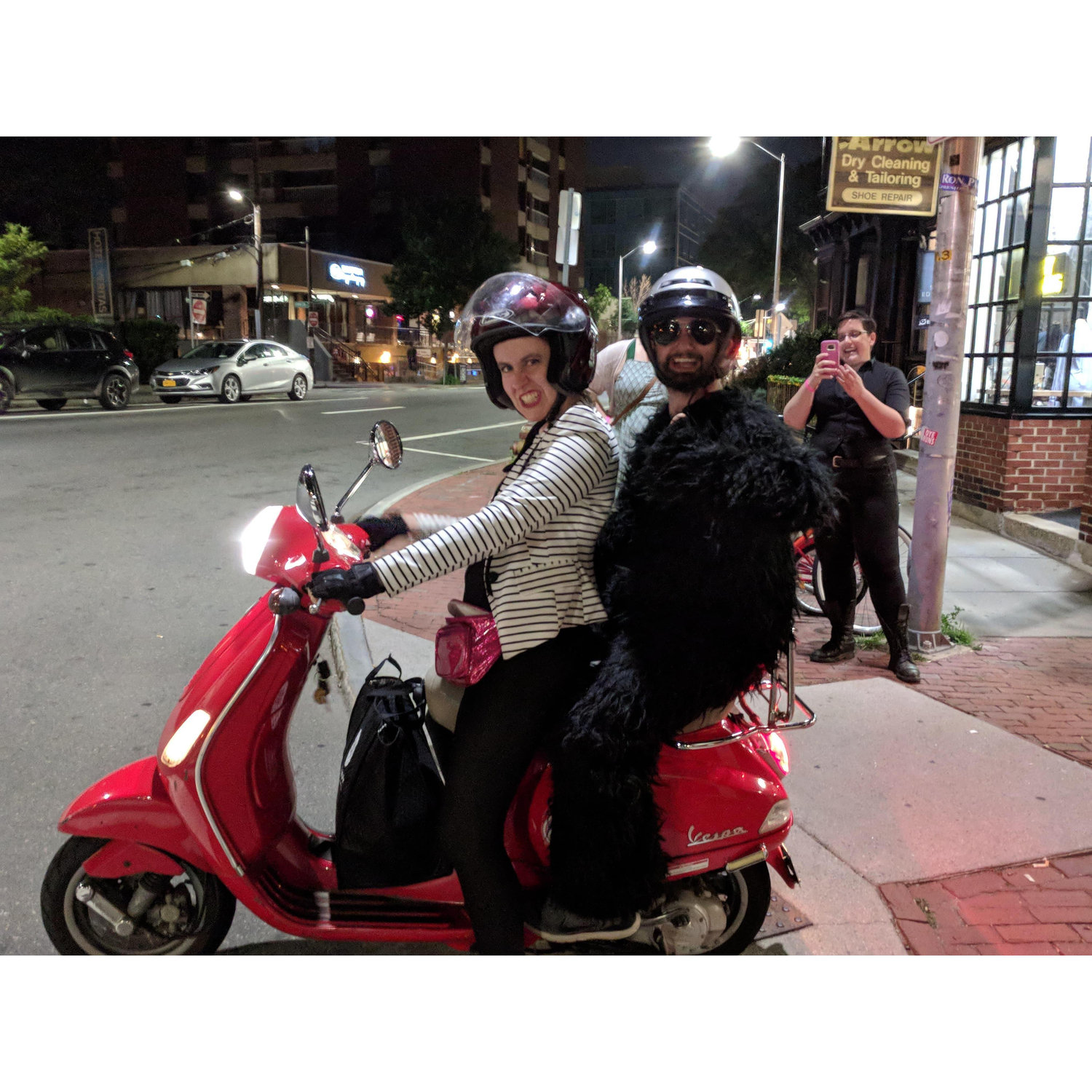 Riding cupcake