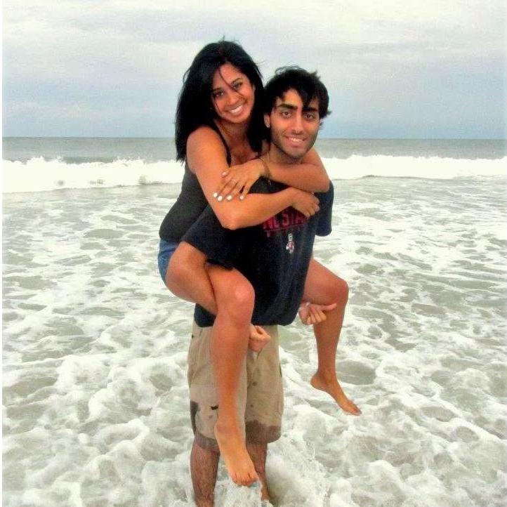 The first beach trip.