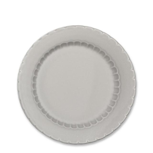 Pillivuyt Eclectique Porcelain Bread & Butter Plate, Each, Dove Grey