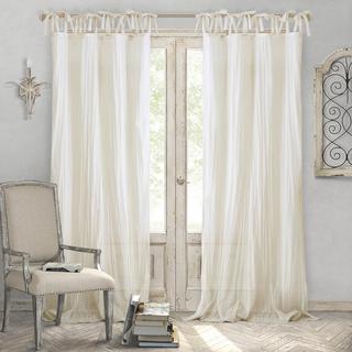 Jolie Semi-Sheer Tab Top Curtain