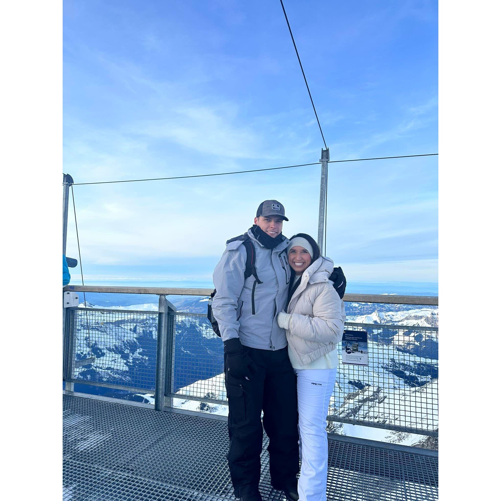 Our favorite thing to do is go on adventures! Our first one was a big one! Switzerland-2023!