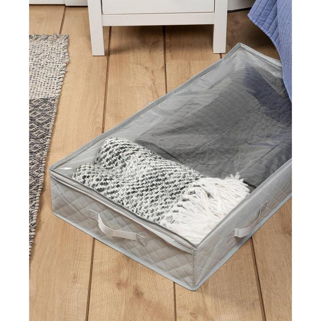 Honey Can Do - 3-Pack, Under Bed Fabric Storage Container Bags