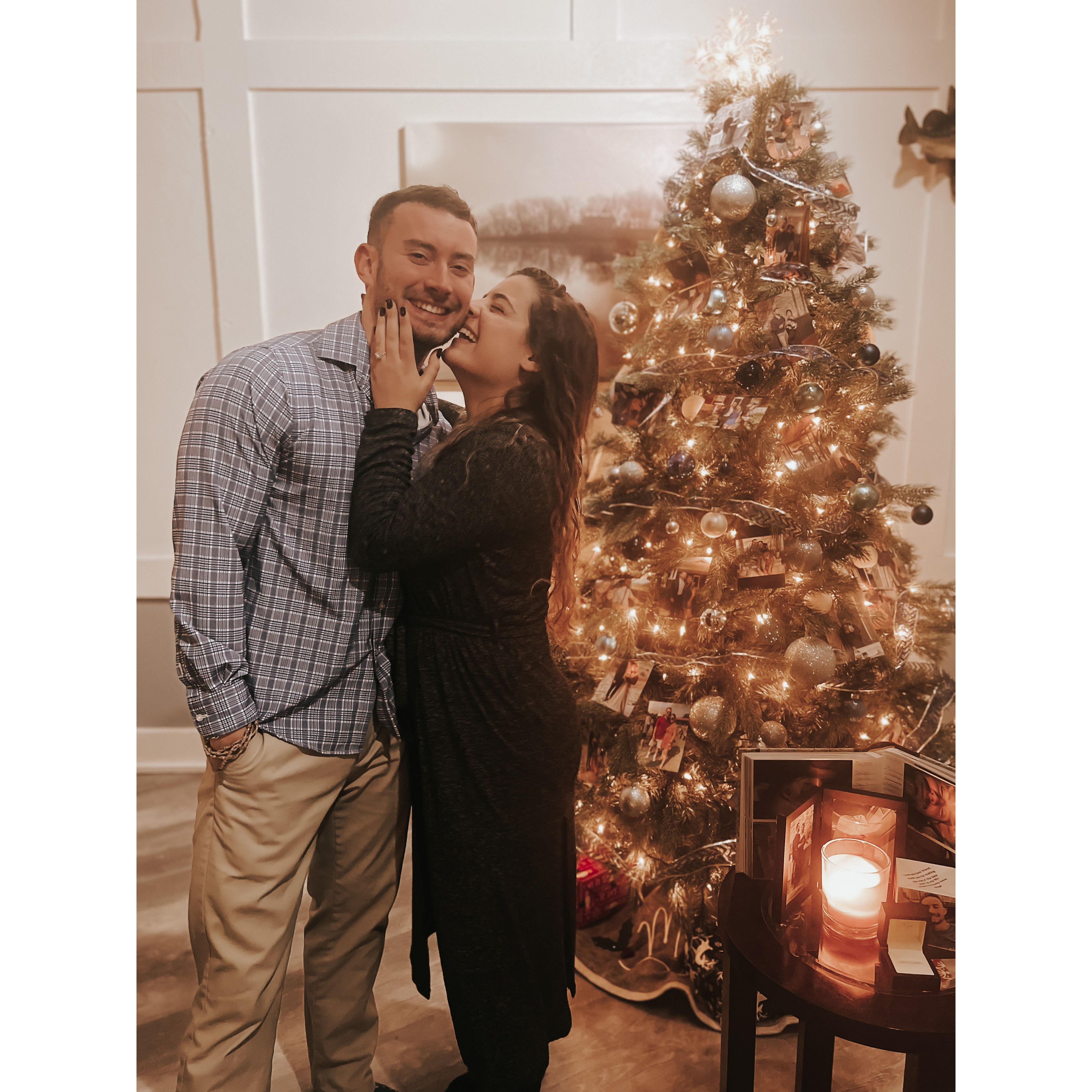 The day Nathan proposed!