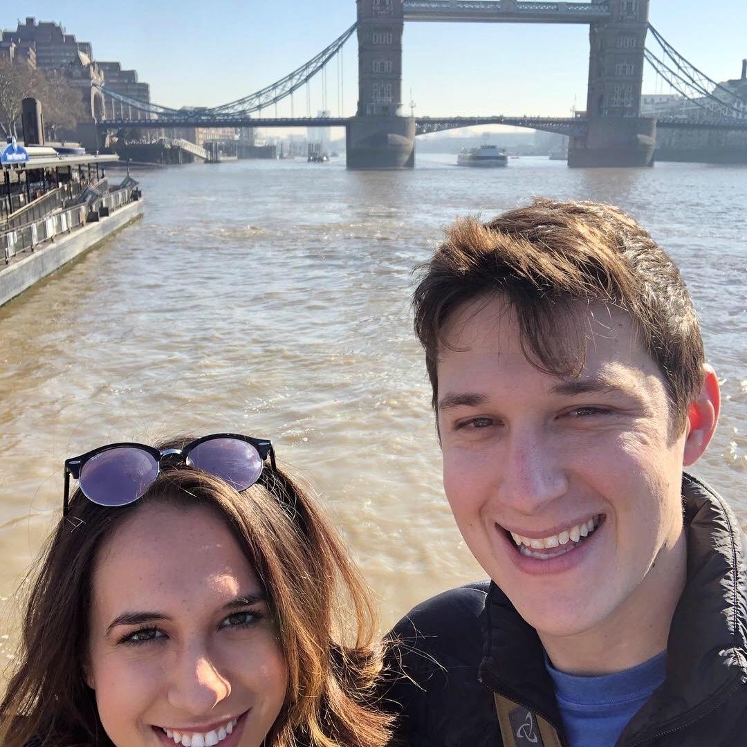 2019 - London Bridge: Our first trip abroad together