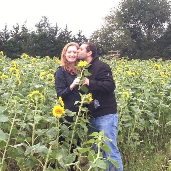 At a pumpkin patch in Virginia - October 2018