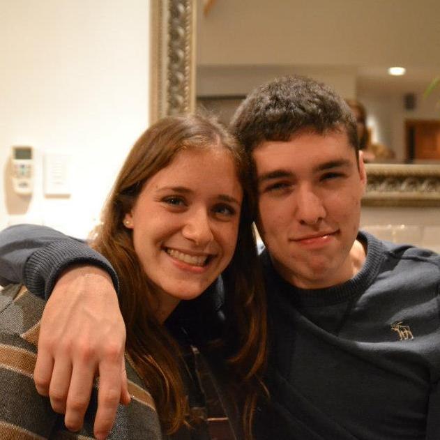 The night before our first kiss. Maddie made the first move :)