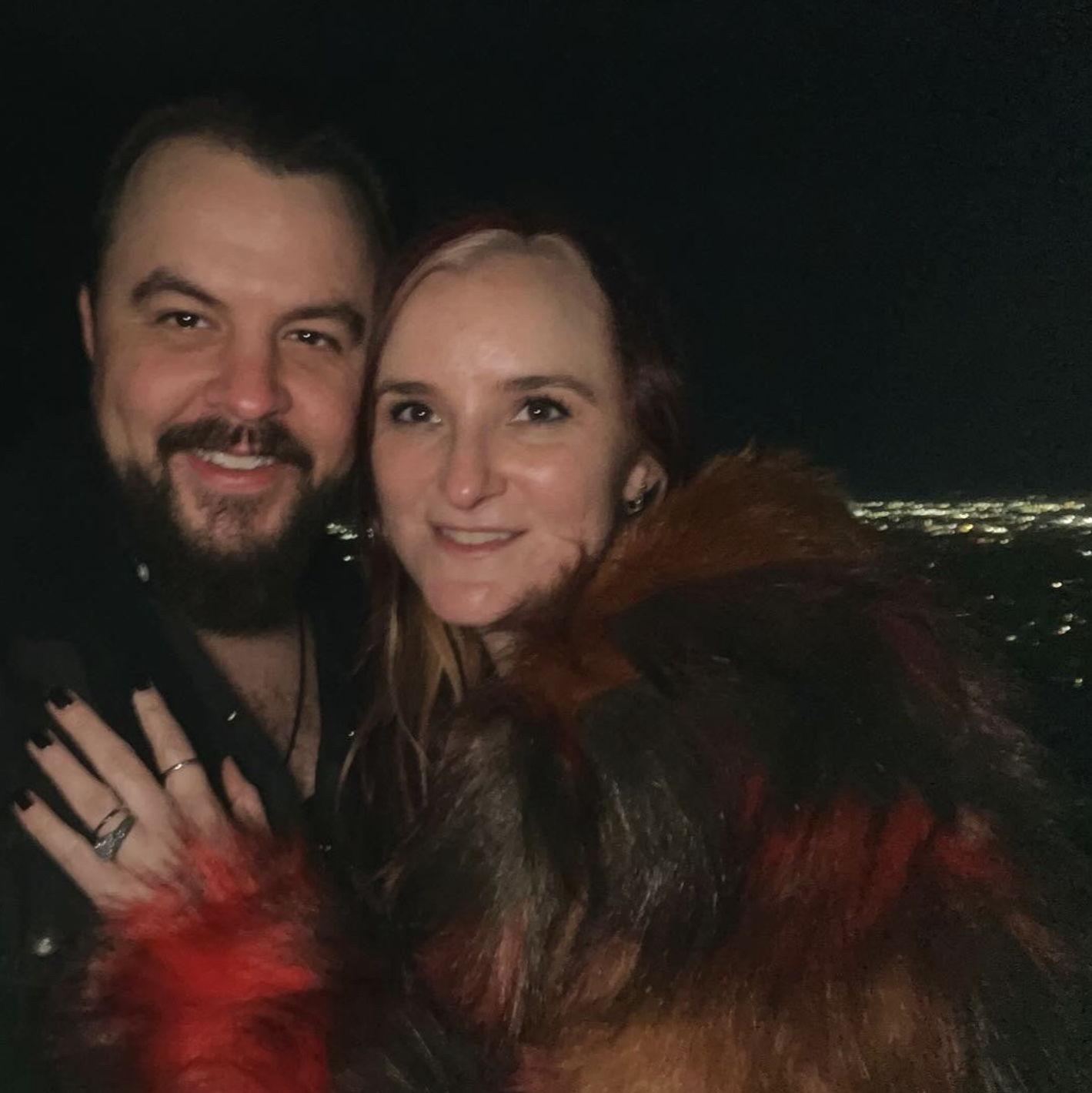After Dylan Proposed on 12/24/24 on Mulholland drive