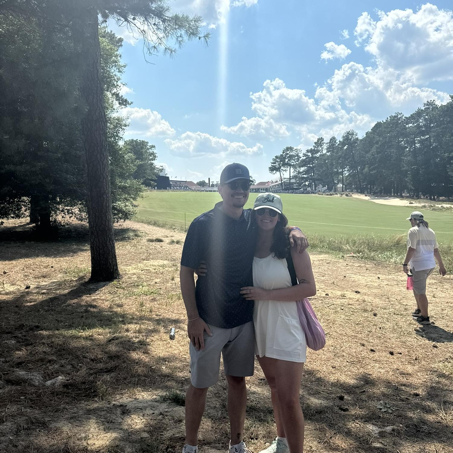 U.S. Open at Pinehurst, June 2024.