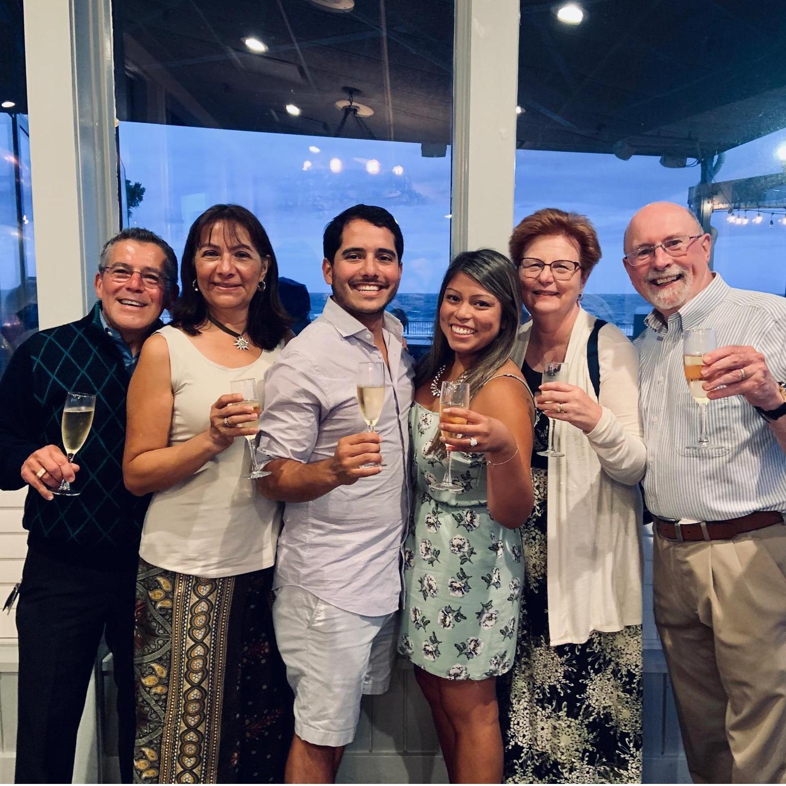 Celebrating our engagement!