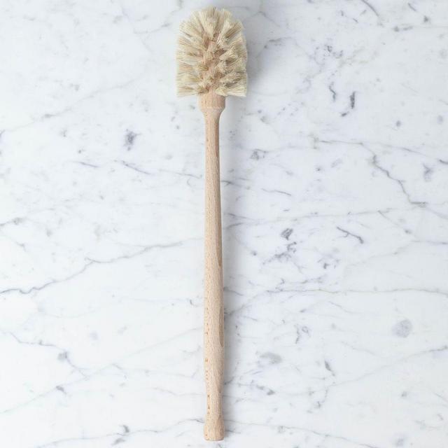Long Handled Milk Bottle Brush - Natural - 13.75 in