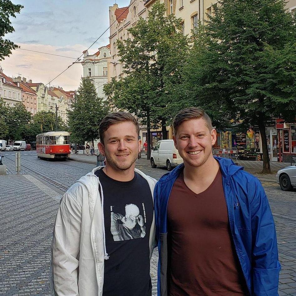 Us in Prague