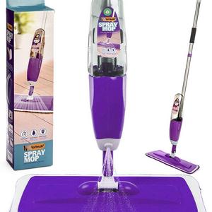 Vorfreude – Old Model - Floor Mop with Integrated Spray – Included Refillable 700Ml Capacity Bottle and Reusable Microfibre Pad