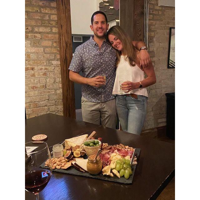 Cheese board professionals! Our 2nd Date!