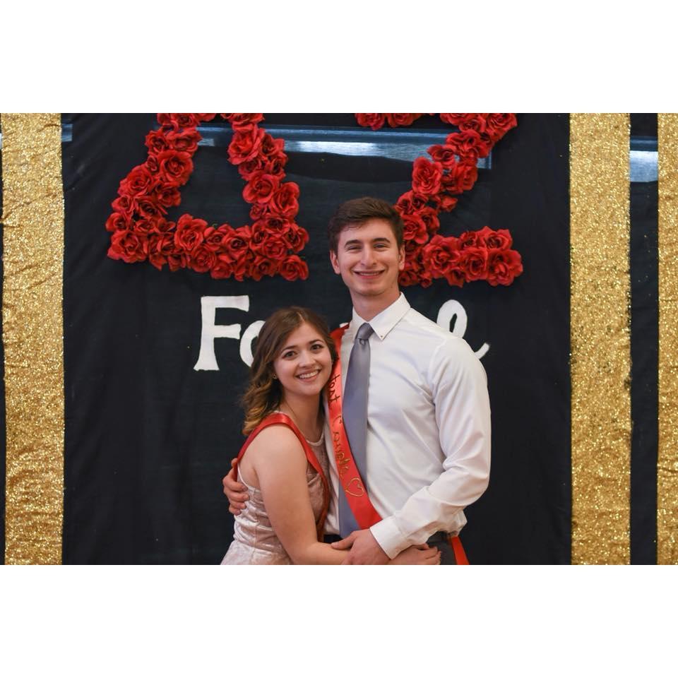 First Formal - voted cutest couple!