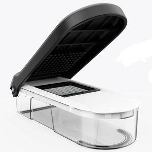 Mandoline Slicer - 6-in-1, Full White