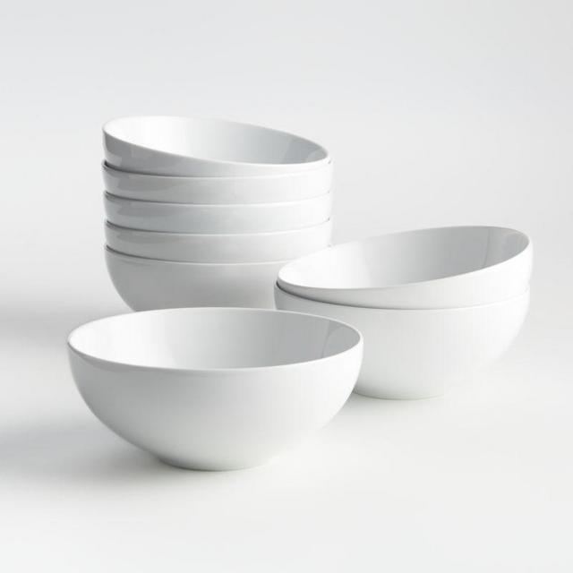 Aspen Bowls 7", Set of Eight