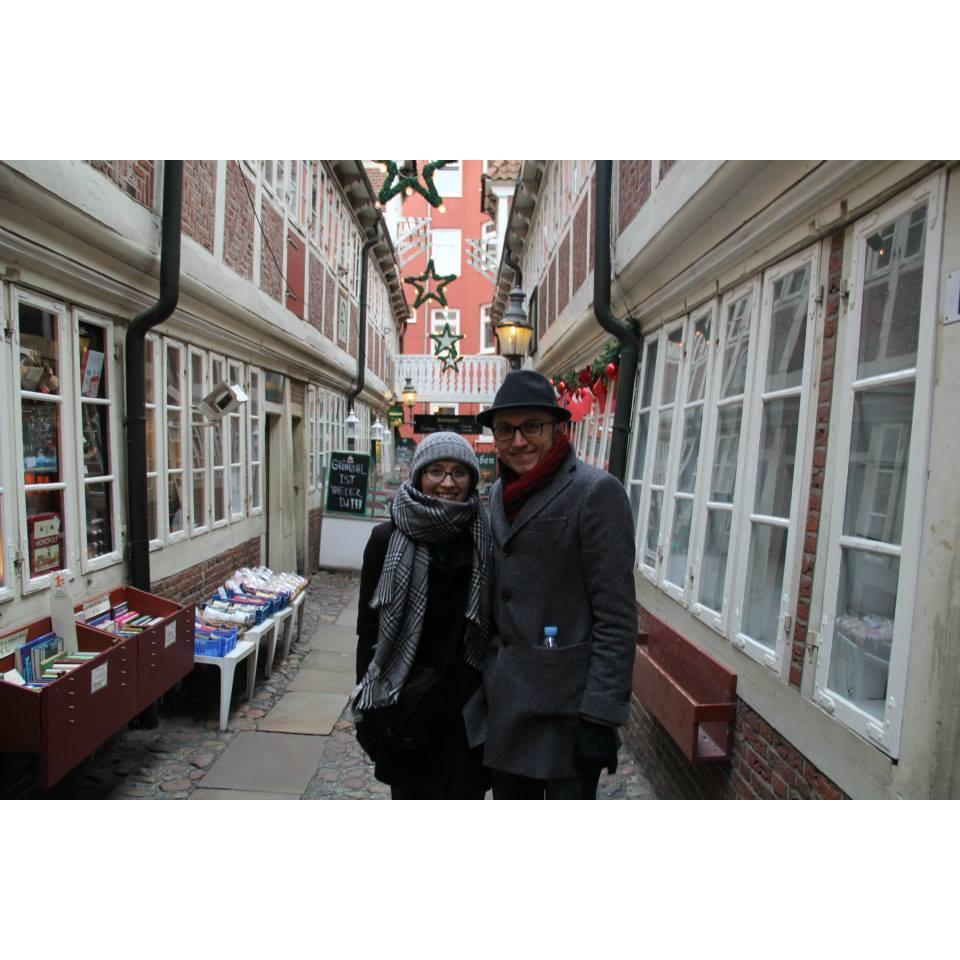 Freezing our butts off during our Christmas in Germany.
Hamburg, Germany 2014
