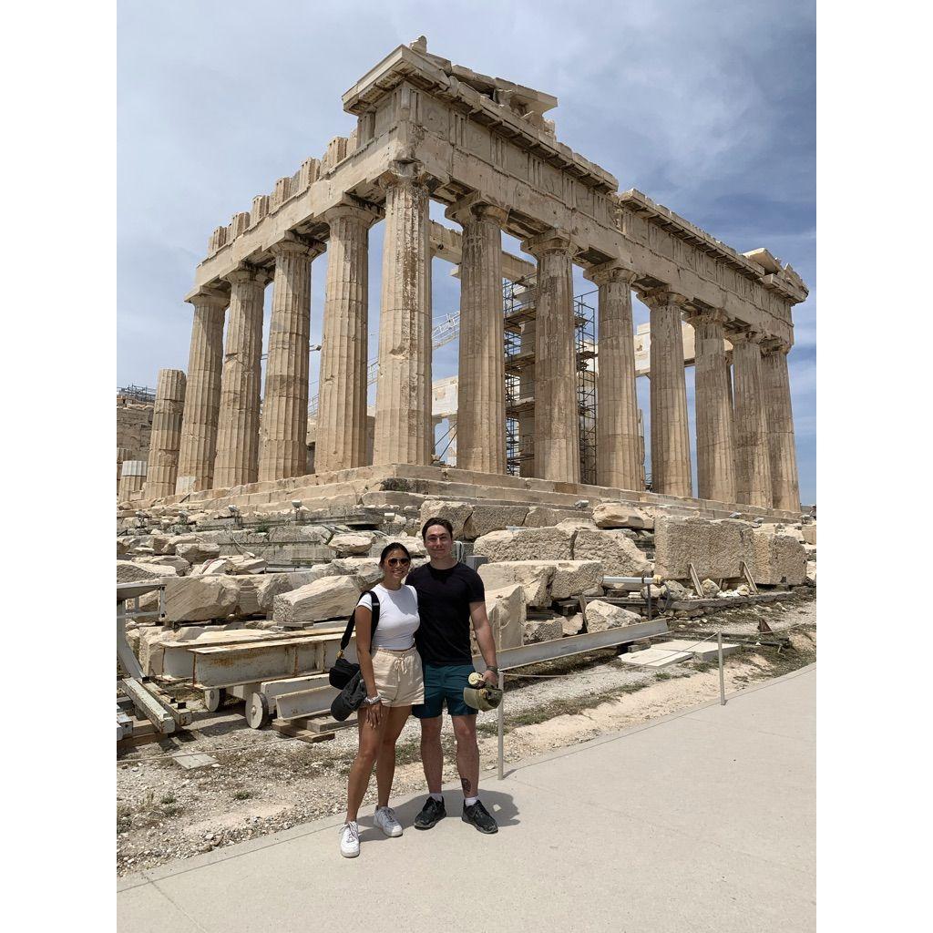 A long, hot day in Athens after visiting Hydra
